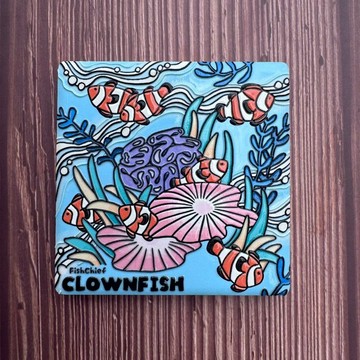 魚七分 海洋磁鐵 公子小丑魚