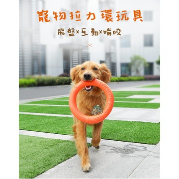 【汪喵森活】 EVA拉環飛盤 互動玩具訓練飛盤 耐咬浮水 狗飛盤玩具 訓狗 訓犬 逗狗訓練 寵物玩具 寵物飛盤 耐咬耐啃
