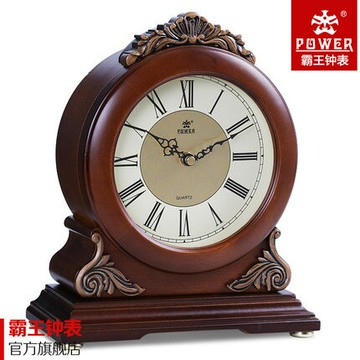 羅馬數字實木台鐘木雕刻音樂台鐘客廳整點報時鐘十天預購+現貨