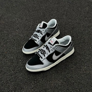 預購 ☆小B之都☆ Nike Dunk Low RETRO 低筒 板鞋 IM4413-001 黑銀 金屬漆 男款