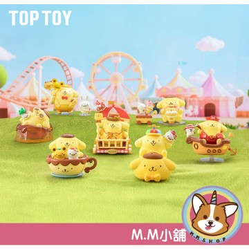 【M.M小舖】『補貨中』盒玩 TOPTOY 布丁狗樂園系列盲盒 布丁狗 樂園 咖啡杯 遊樂園 一中盒6入