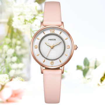 CITIZEN星辰 Wicca 少女系列 台灣限定 太陽能 時尚腕錶 28.1mm / KP3-465-16