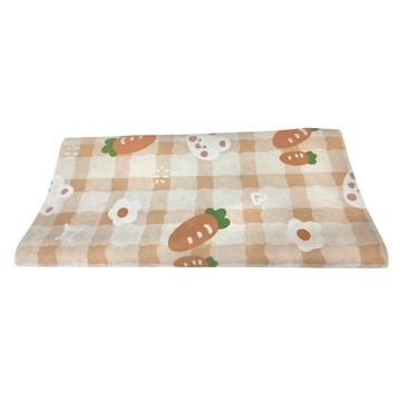 PVC 寵物防水隔尿墊 胡蘿蔔圖案  110 x 110cm  1個