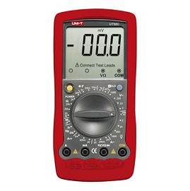 泰菱電子◆防插錯三用電錶 1999 位數 + 溫度+頻率㊣台灣總代理UNI-T優利德 UT-58C UT58C TECPEL