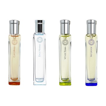 HERMES愛馬仕 聞香珍藏系列/天使皮革/海洋辛香/馨香芳果/鳶尾浮世繪 15ml 小香 (裸瓶)- 多款任選