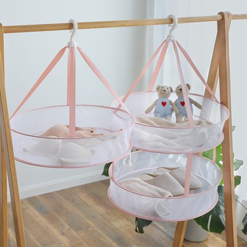 晾衣網曬襪子神器晾衣籃晾曬網衣服平鋪的網兜家用毛衣專用晾衣架