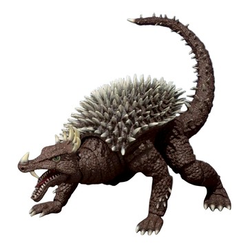 BANDAI S.H.MonsterArts 哥吉拉對蓋剛 安基拉斯 1972 可動完成品  1個