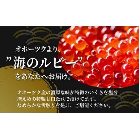 ふるさと納税 ＜網走産＞いくら醤油漬(鮭卵)200g（200g×1） ABW012 北海道網走市