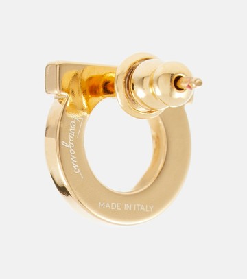 Ferragamo Gancio faux pearl-embellished earrings