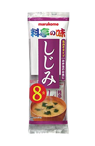 マルコメ 生みそ汁 料亭の味しじみ 即席味噌汁 8食12袋