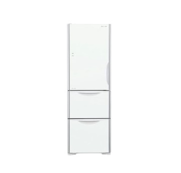 【HITACHI 日立】RG41BL-GPW 394公升 一級 變頻三門冰箱左開-琉璃白