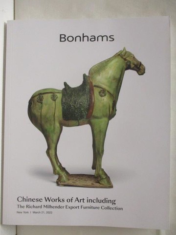 【書寶二手書T4／收藏_YLL】Bonhams_Chinese Works of Art_2022/3/21