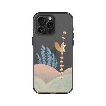 iPhone 15 Pro Max Clear 酷墨灰 - 欣蒂小姐 Miss Cyndi - 松子嬉春