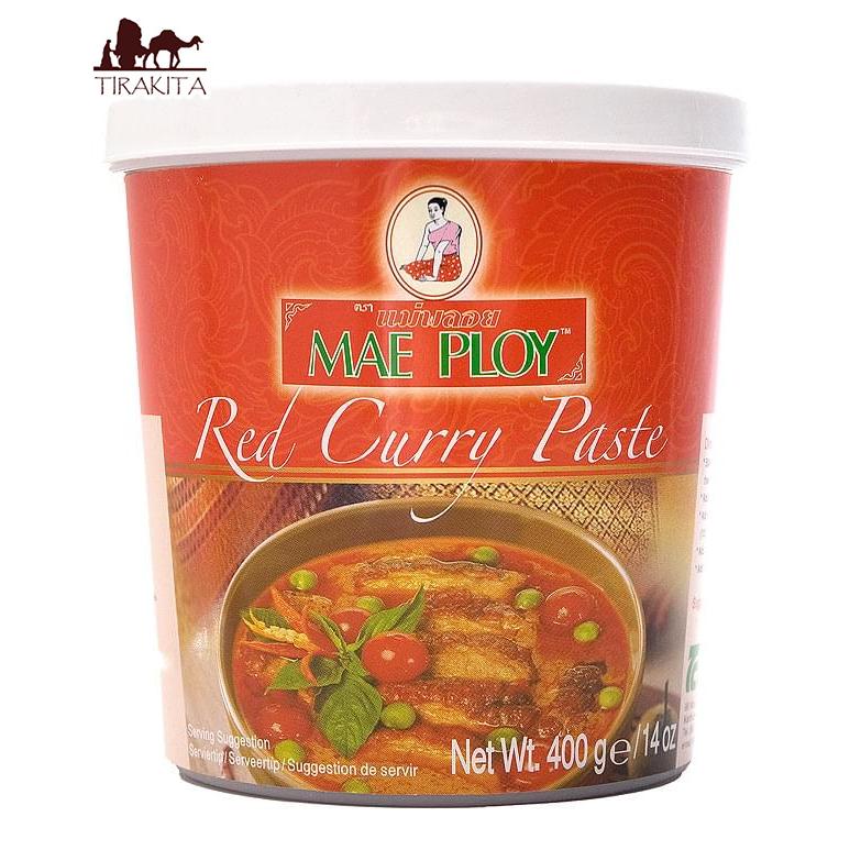 タイカレー MAE PLOY タイ料理 レッドカレーペースト 400g 〔MAE PLOY〕 料理の素 ココナッツ エスニック料理