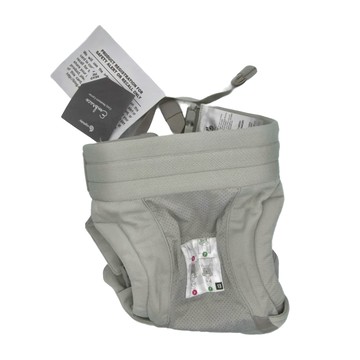 Ergobaby Embrace 環抱二式初生嬰兒背帶柔軟透氣款 灰色  腰圍59~140cm