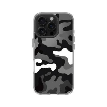 iPhone 16 Pro Clear 透明 - Camouflage / 迷彩 - M1929北極迷彩