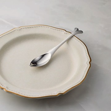 日本山崎金屬 - 釣魚系列 - 不鏽鋼點心匙 (135 mm)