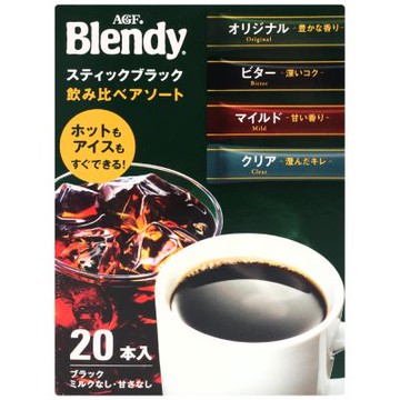 AGF blendy四種黑咖啡 40g