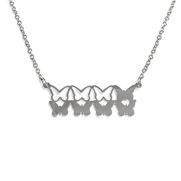 條形小蝴蝶吊墜