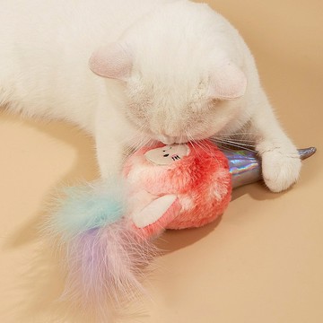 【貓玩具】Petsville派思維 繽紛搖搖樂逗貓霜淇淋(2款)