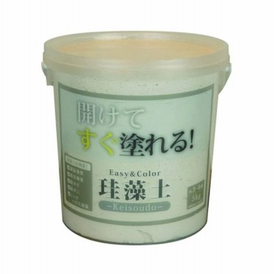 ワンウィル Easy&Color 珪藻土 [ホワイト] 5kg