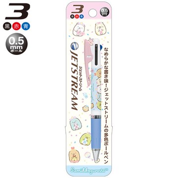 UNI 三菱【Jetstream 三色溜溜原子筆】角落生物款【領券滿額再折千12/31止】