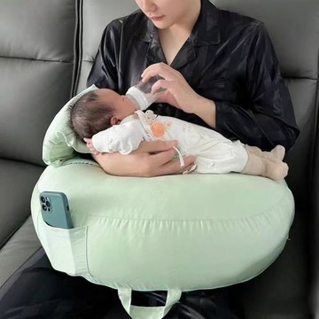 物苑同款哺乳枕頭喂奶護腰解放雙手月子喂奶靠墊坐喂母乳親喂夏季