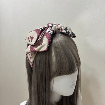 暮調蒔光 | 交織蝴蝶結髮箍