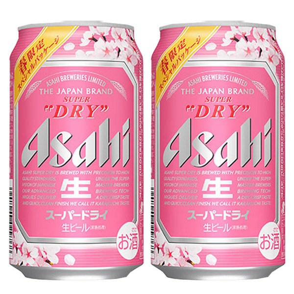 スーパードライ　春限定 350ml 48本(2ケース)