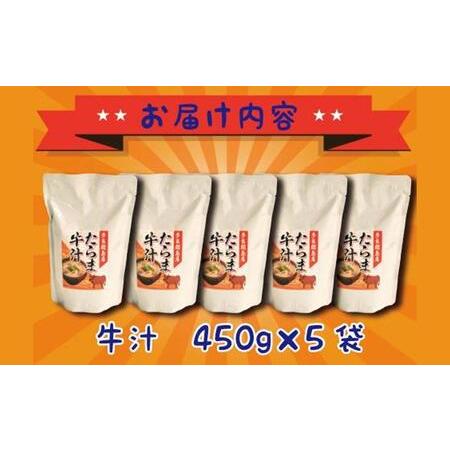 ふるさと納税 たらま牛汁 450g × 5食 沖縄県多良間村