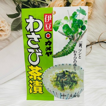 日本 kameya 龜屋 伊豆 芥末茶漬 山葵茶漬 24g｜全店$299 全家取貨免運｜領券9折｜APP下單最高再賺22%點數⚡