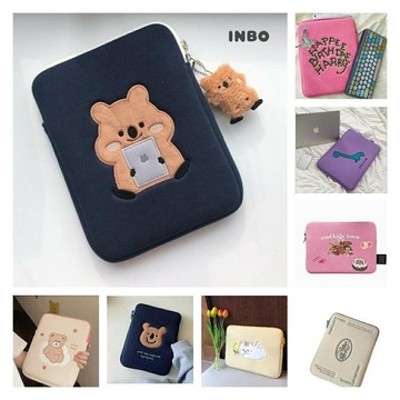 【Inbo-盈寳】韓國 筆電包 電腦包 11吋IPAD電腦包 13吋14吋15吋16吋筆電包 防摔防跌電腦包可愛卡通