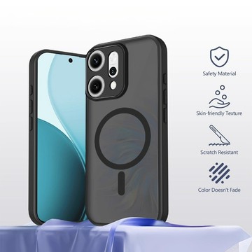 膚感磁吸 霧面磨砂 全包防摔殼 手機殼 適用OPPO Reno 14 Pro 13 Pro 14F X9 Pro 防摔殼