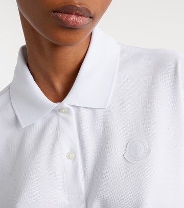 Moncler Cotton piqué polo shirt