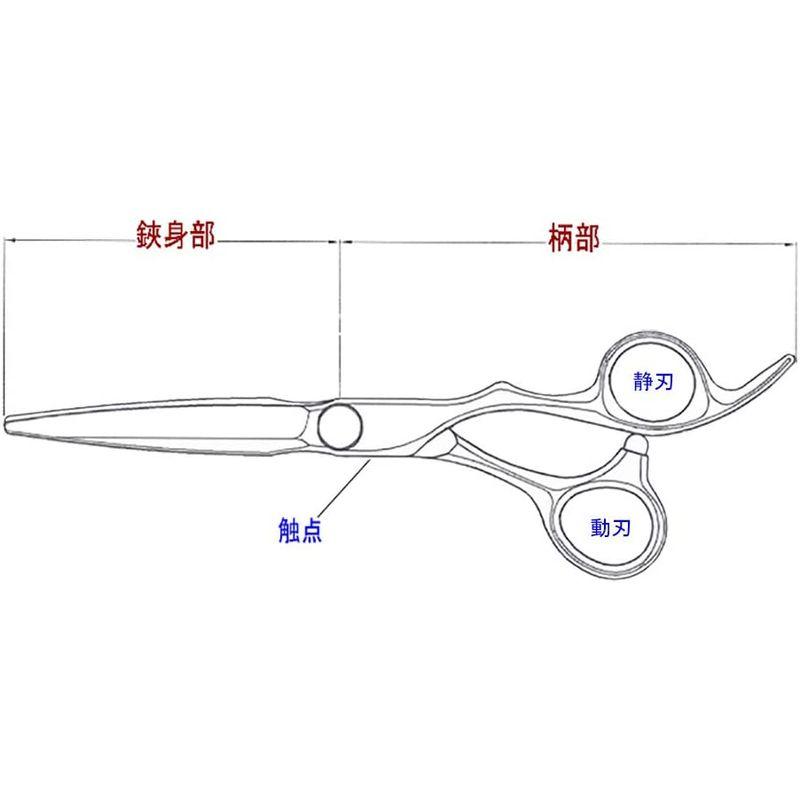 富士山シザー 日本製 トリミング セニングシザー プロ用 38目 ペット用