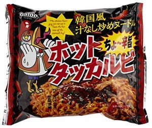 PALDO [韓国 辛麺] 韓国風 汁なし炒め ヌードル ホットダッカルビ 140G ×5袋