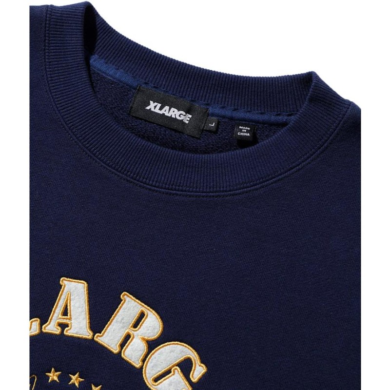 XLARGE エクストララージ EAGLE EMBLEM CREWNECK SWEAT   LINEショッピング