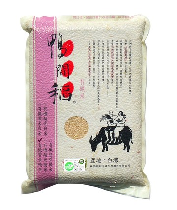禾掌屋 鴨間稻有機香米糙米3kg