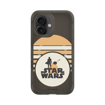 iPhone 16 AirX 本質黑 - Star Wars - The Mandalorian - 復古印刷