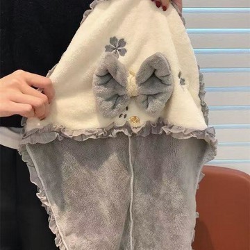 蝴蝶結速乾髮帽 超強吸水加厚 乾髮頭巾 可愛浴帽 宿舍家用 新款