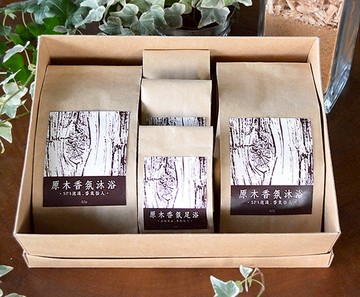 天然原木香氛.泡澡禮盒-不用到森林裡也能感受芬多精能量