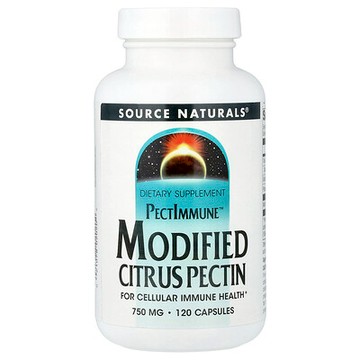 Source Naturals, PectImmune™，改性柑橘果膠，120 粒膠囊