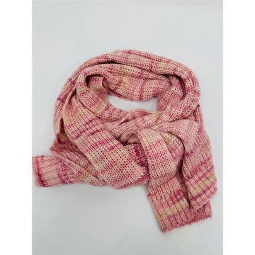 外貿出口美式女生冬日慵懶溫柔拼色戶外防寒保暖圍巾百搭親膚圍脖