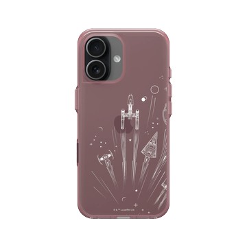 iPhone 17 Clear (相機按鈕) 晶醺玫 - 迪士尼-星際大戰 Star Wars - POP全載具1-白