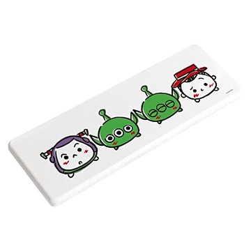 收納王妃 TSUM 珪藻土洗漱墊 橫 24 x 8cm  玩具總動員 白色  1個