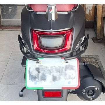 機車七碼 鋁合金車牌框 6mm 不卡反光片 MMBCU AUGUR 彩繪版 車牌底版 小七碼白牌專用 車牌 車牌板