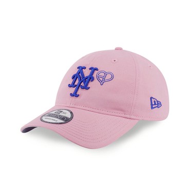 NEW ERA 男女 9TWENTY NE x BLACKPINK X MLB 紐約大都會 粉紅 NE14958065