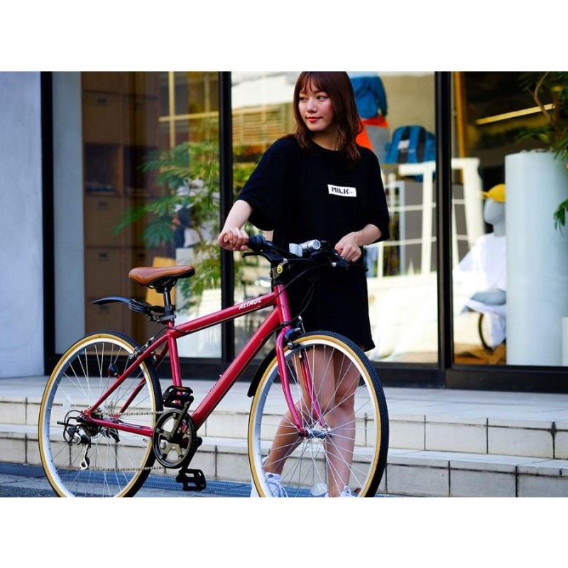 アルテージ(ALTAGE) 自転車 クロスバイク 26インチ6段変速 - 自転車本体