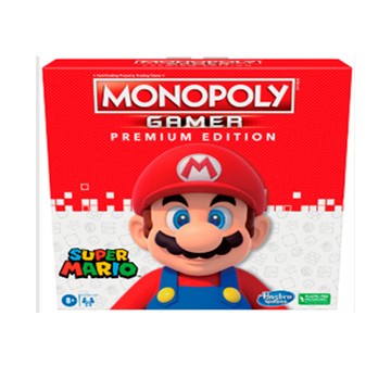 【孩之寶Hasbro】 地產大亨 Monopoly 超級瑪利歐冒險大挑戰遊戲組 Super Mario 精裝版