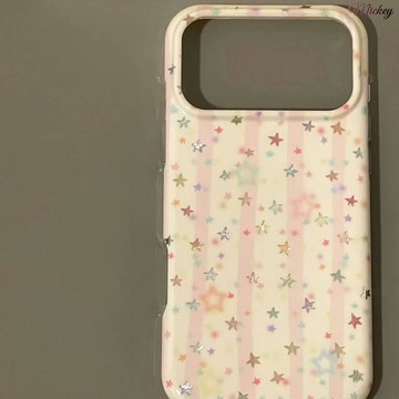 個性簡約白色系條紋蘋果17Pro/16/15/14手機殼13少女心12可愛11軟